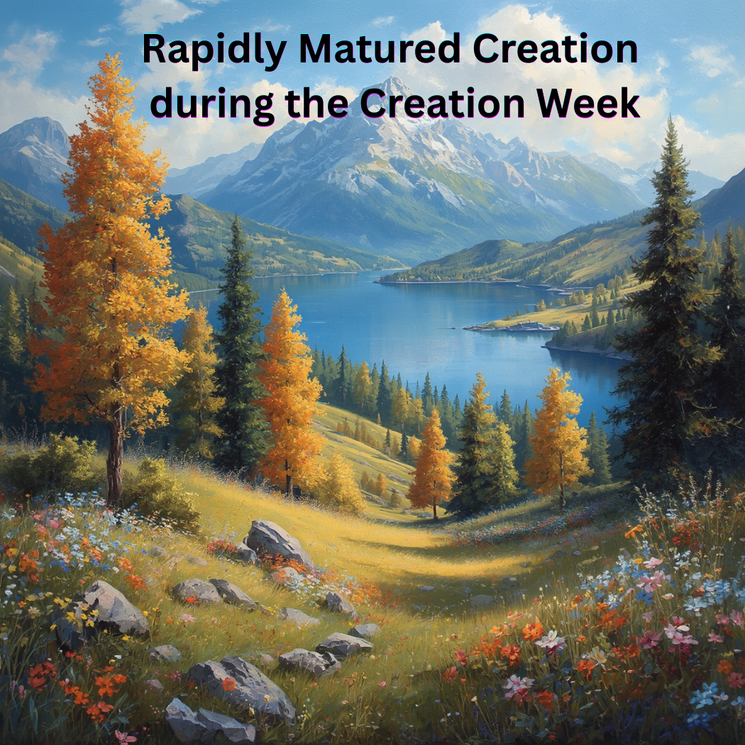 Rapidly Matured Creation during the Creation Week